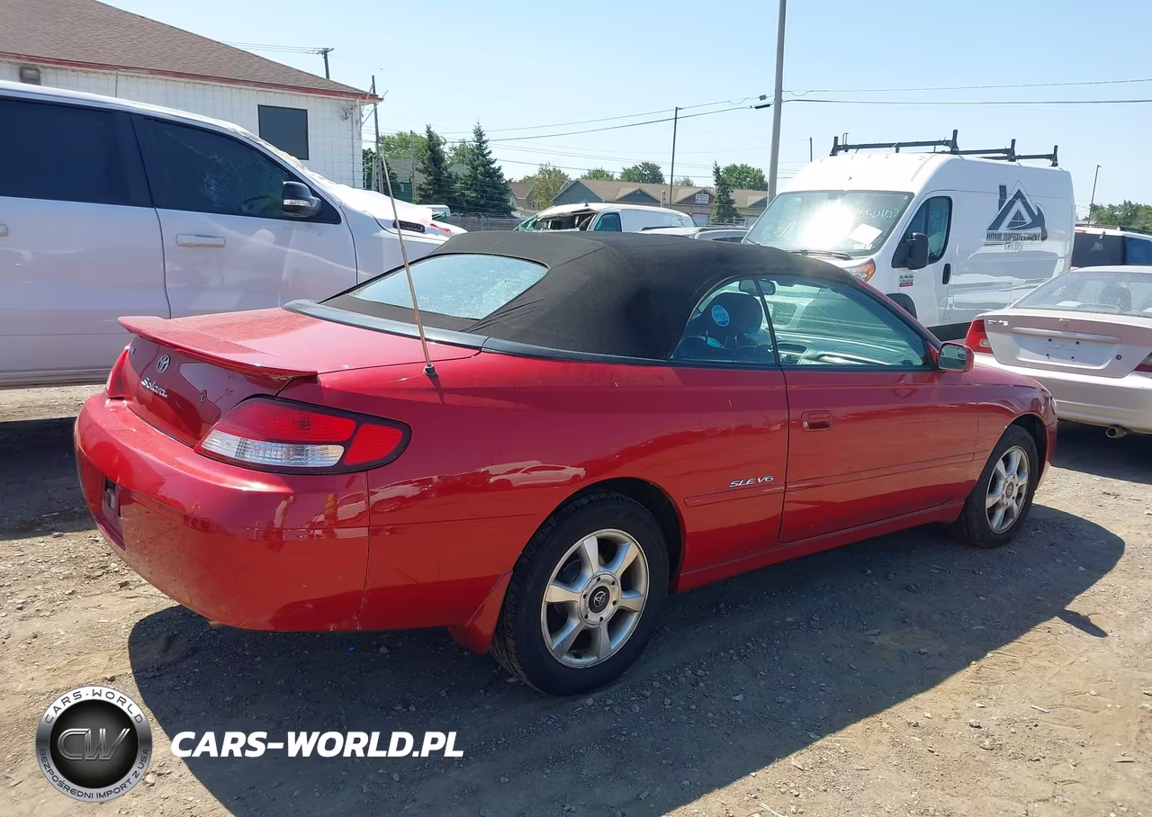 2001 Toyota Camry Solara Sle V6 VIN:2T1FF28P11C460281 - 4