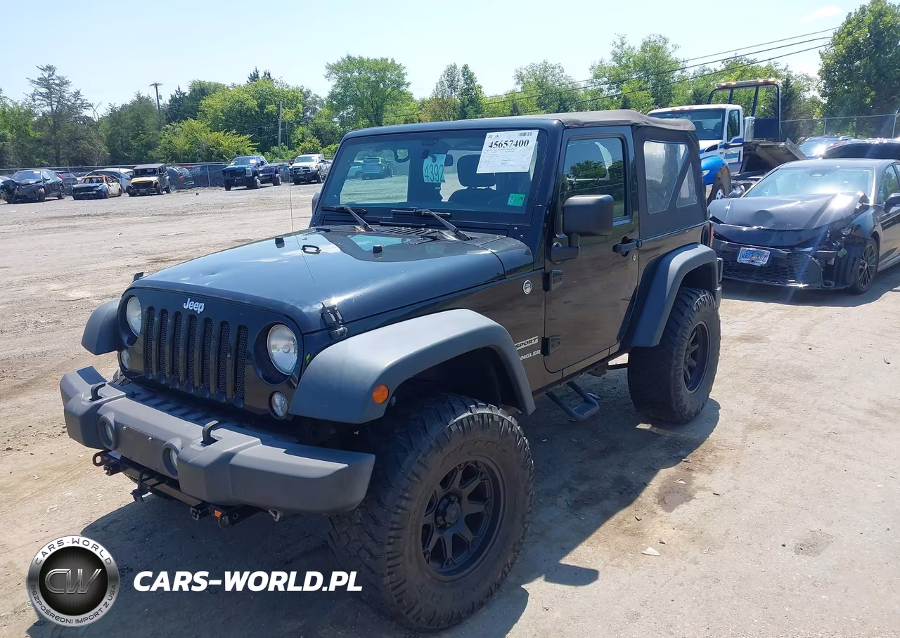 2014 Jeep Wrangler Sport VIN:1C4AJWAG0EL317699 - 2