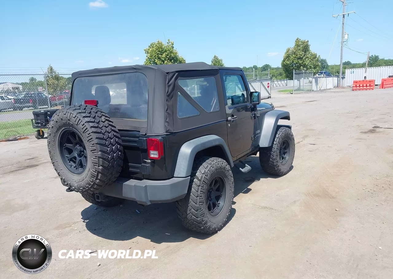2014 Jeep Wrangler Sport VIN:1C4AJWAG0EL317699 - 4
