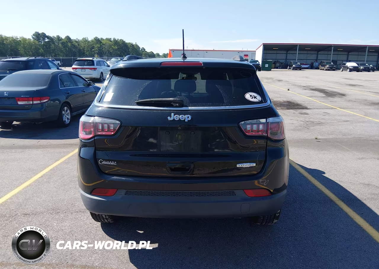 2018 Jeep Compass Sun And Wheel Fwd VIN:3C4NJCBB3JT487783 - 16