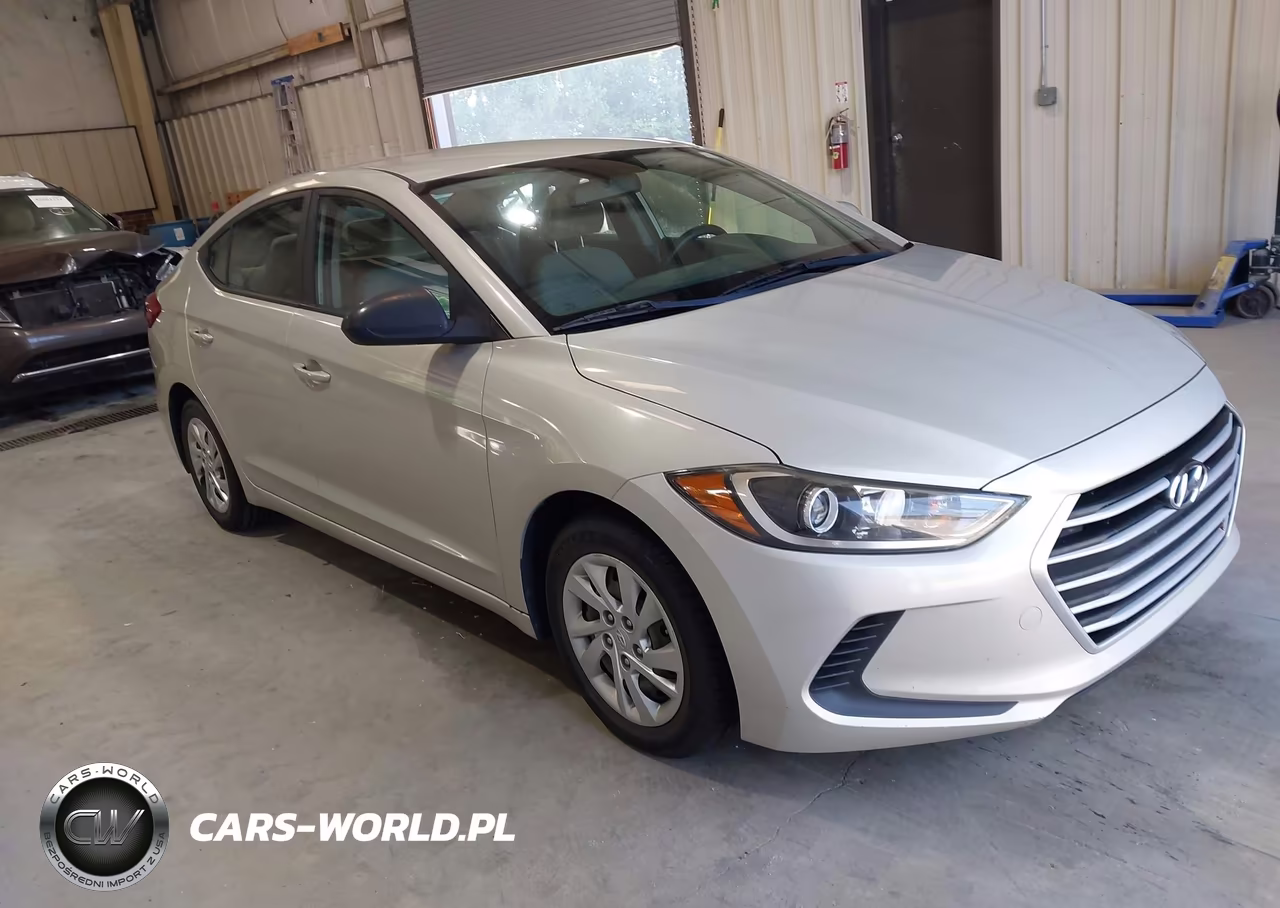 2017 Hyundai Elantra Se VIN:KMHD74LF6HU119210 - 1