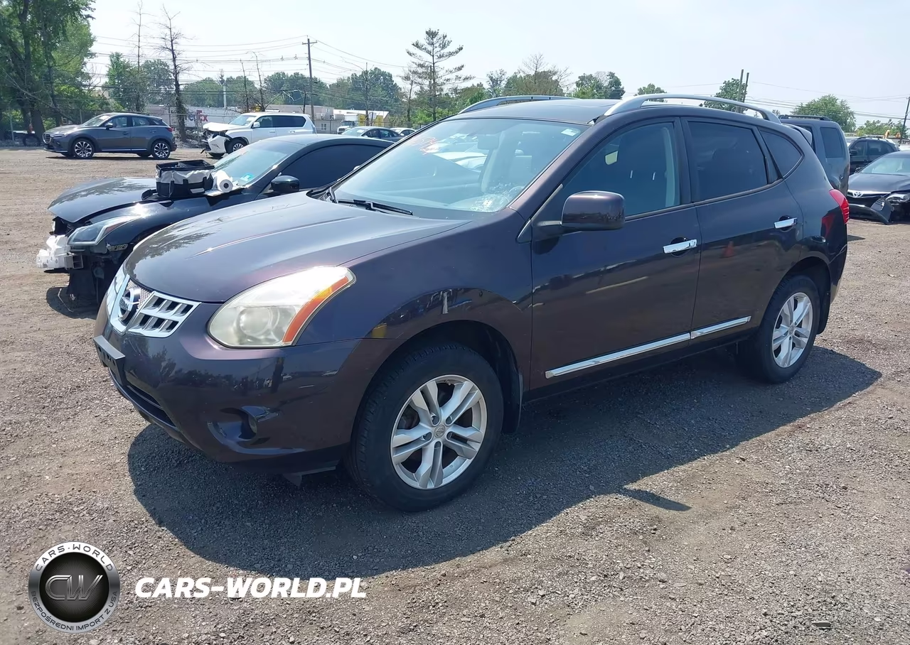 2012 Nissan Rogue Sv VIN:JN8AS5MV3CW372830 - 2