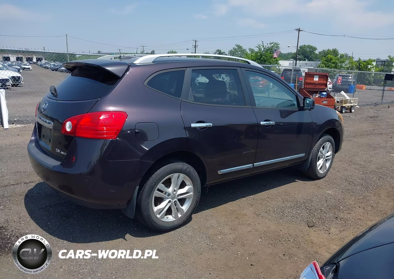 2012 Nissan Rogue Sv VIN:JN8AS5MV3CW372830 - 4