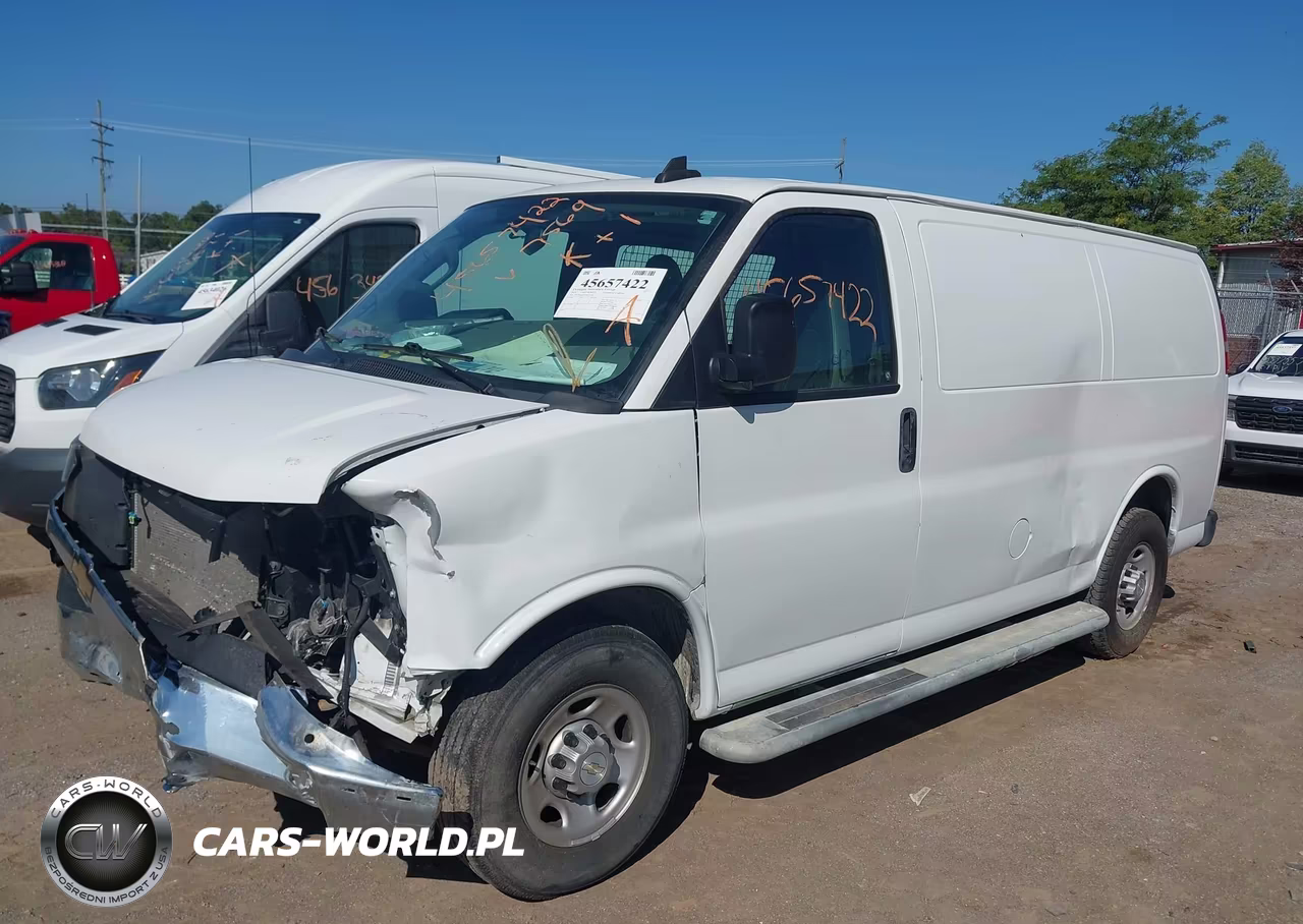 2021 Chevrolet Express Cargo Rwd 2500 Regular Wheelbase Wt VIN:1GCWGAFP1M1257569 - 2