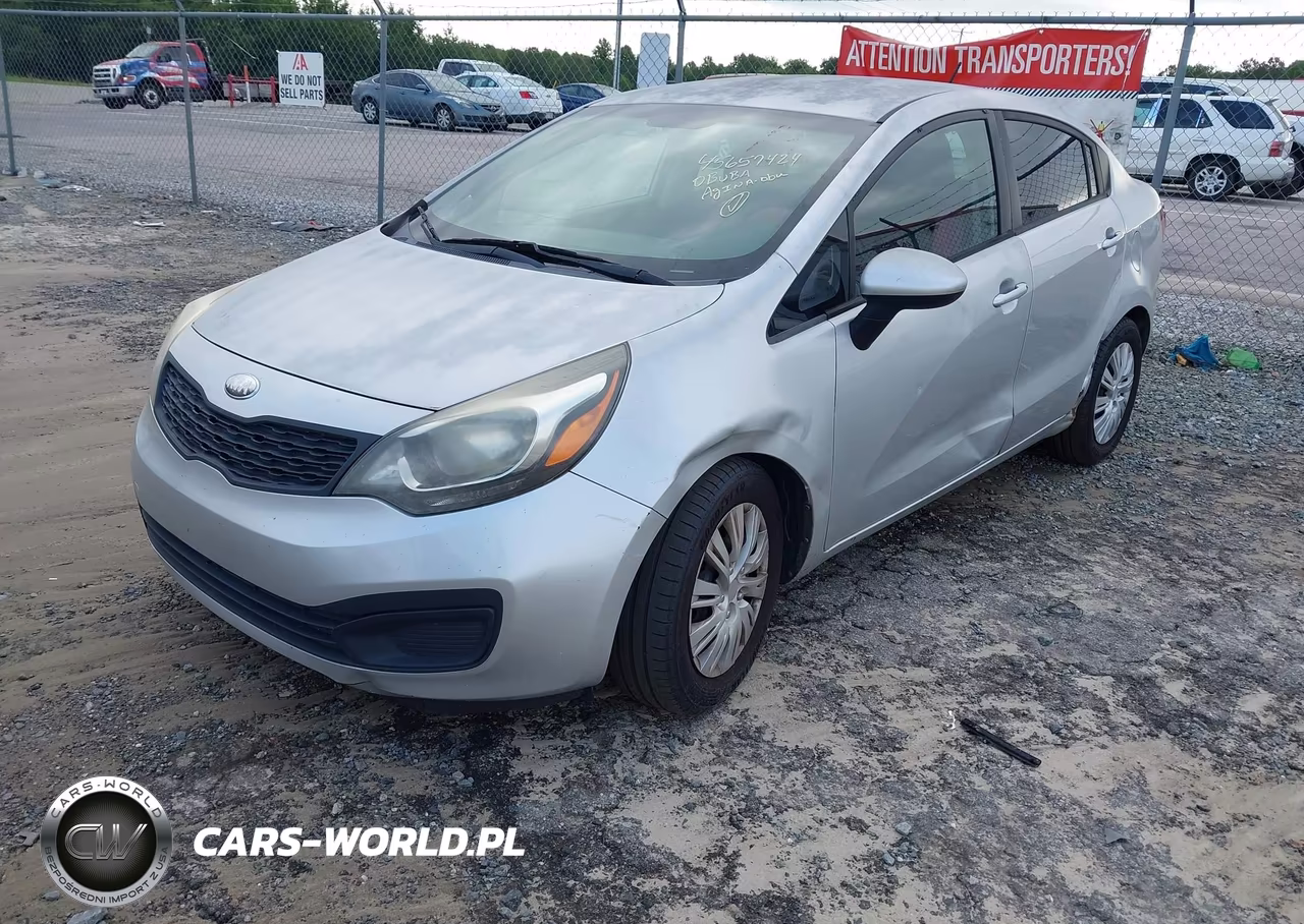 2014 Kia Rio Lx VIN:KNADM4A32E6415487 - 2