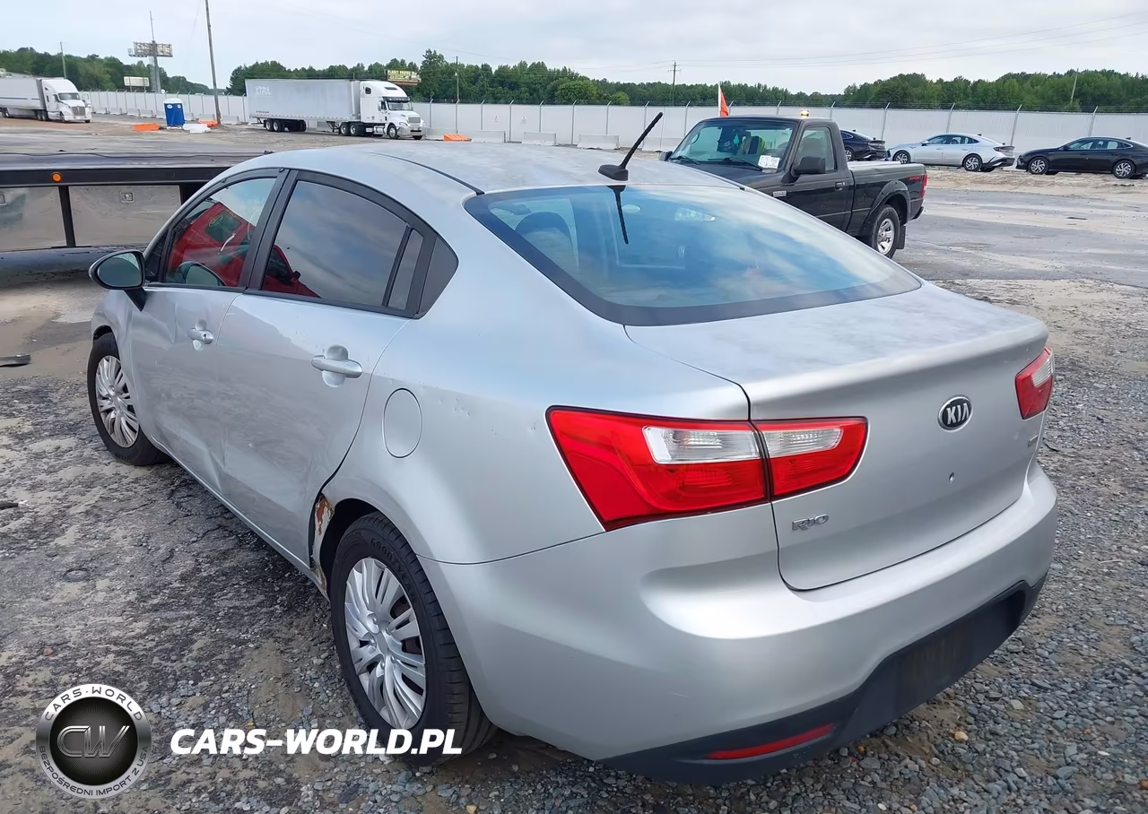 2014 Kia Rio Lx VIN:KNADM4A32E6415487 - 3