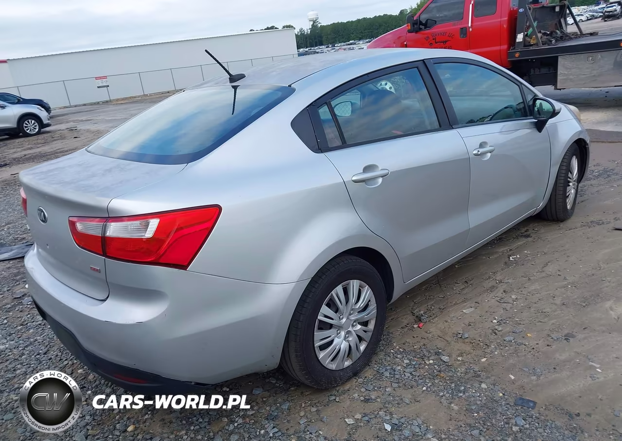2014 Kia Rio Lx VIN:KNADM4A32E6415487 - 4
