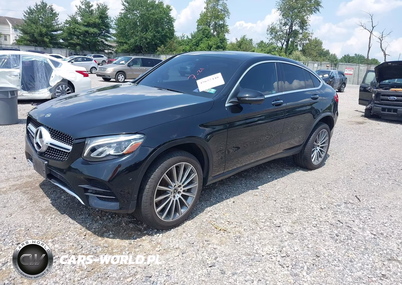 2018 Mercedes-Benz Glc 300 Coupe 4Matic VIN:WDC0J4KB6JF391814 - 2