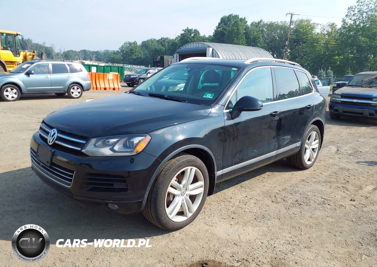 2012 Volkswagen Touareg Tdi Executive VIN:WVGFK9BPXCD000292 - 2