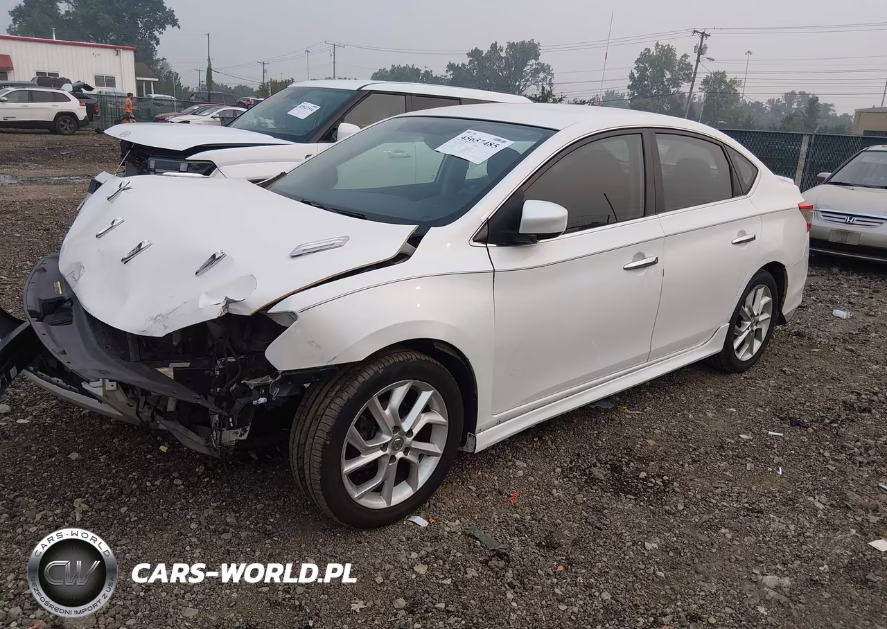 2013 Nissan Sentra Sr VIN:3N1AB7AP7DL687430 - 2
