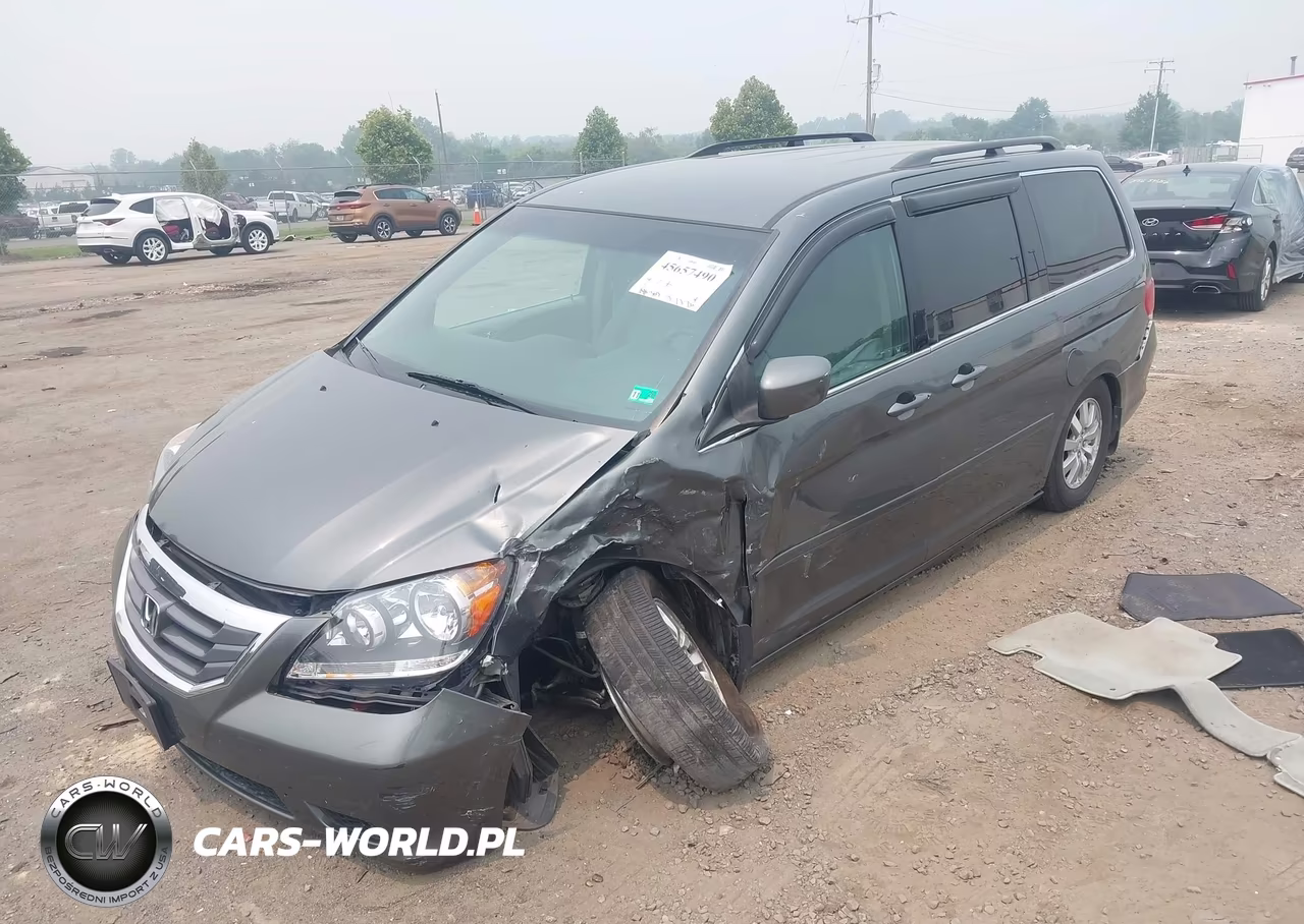 2008 Honda Odyssey Ex VIN:5FNRL38448B407386 - 2