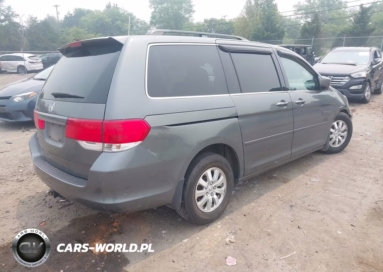 2008 Honda Odyssey Ex VIN:5FNRL38448B407386 - 4