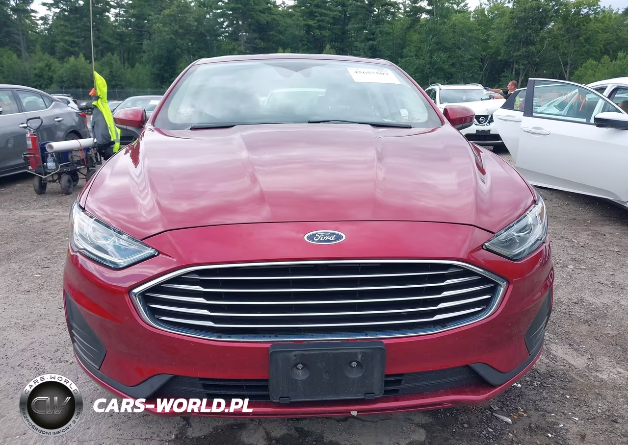 2019 Ford Fusion Se VIN:3FA6P0T96KR227847 - 12