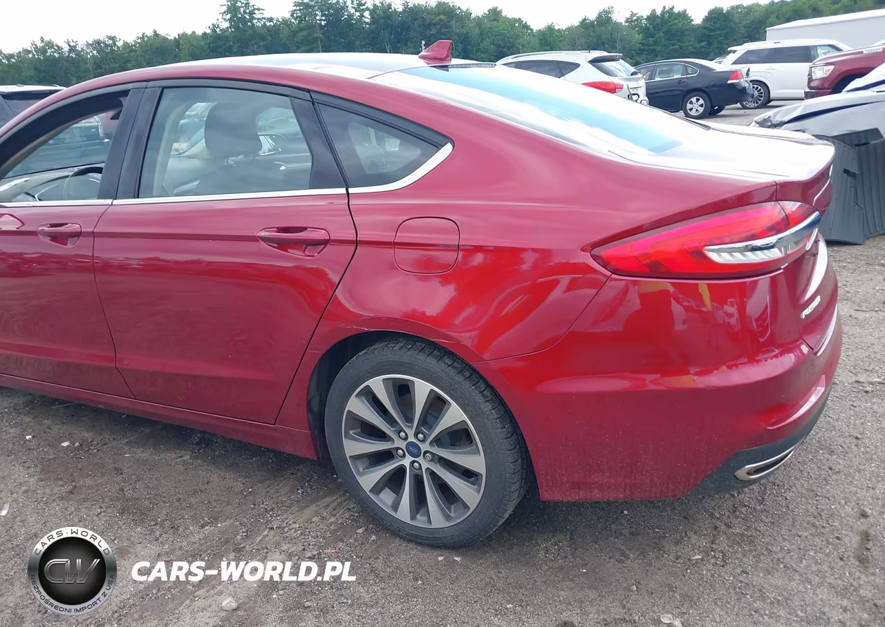 2019 Ford Fusion Se VIN:3FA6P0T96KR227847 - 17