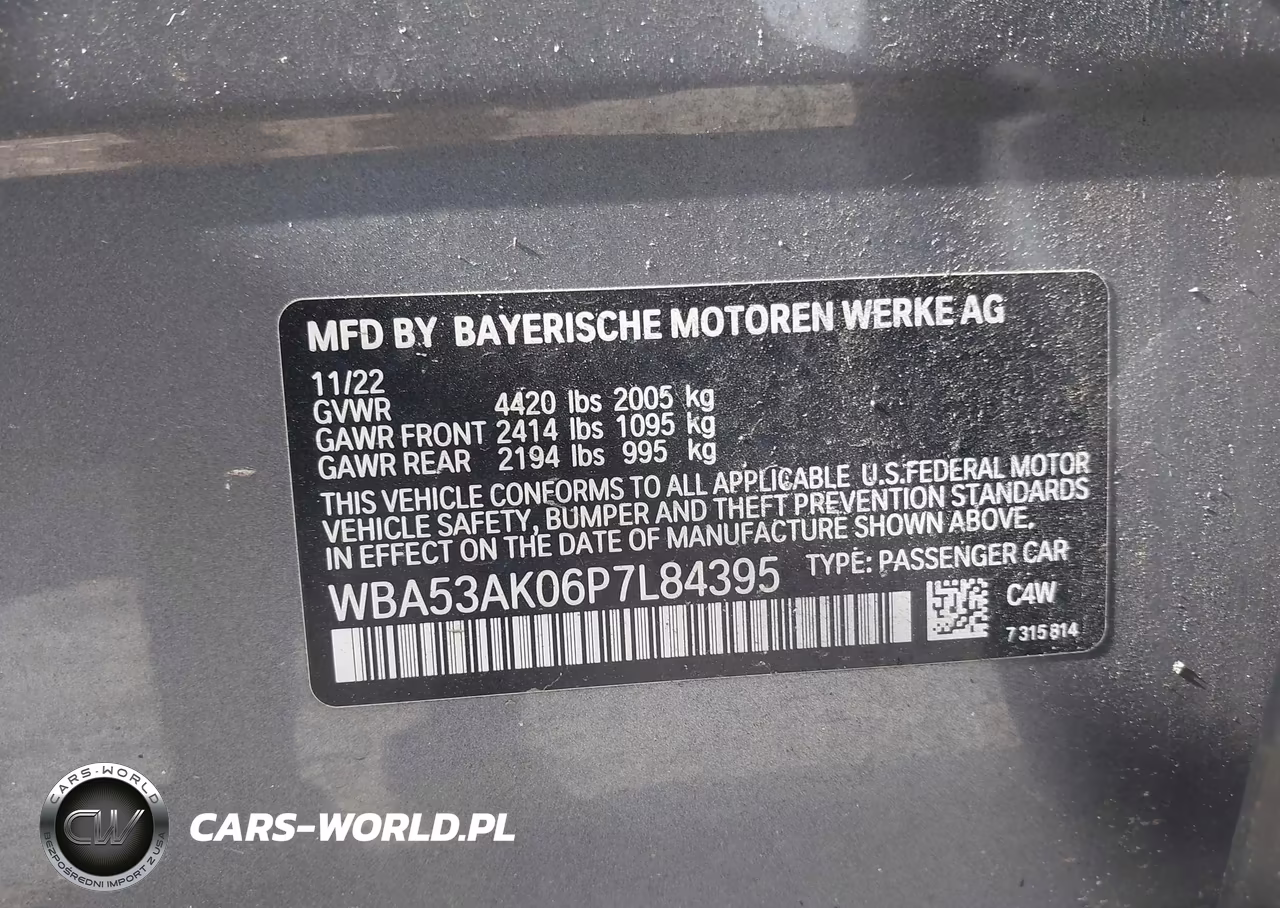 2023 BMW 228 Gran Coupe I Sdrive VIN:WBA53AK06P7L84395 - 9