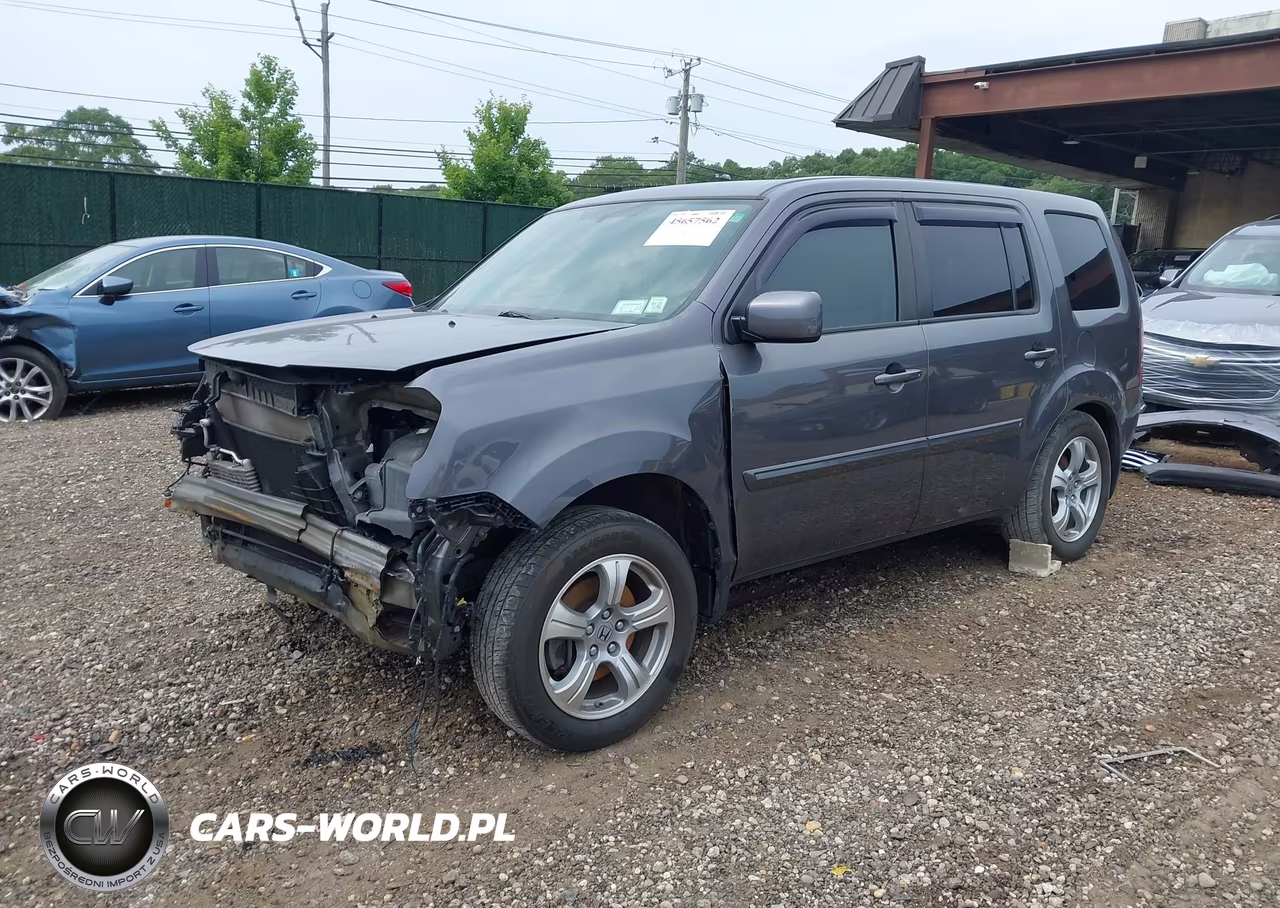 2014 Honda Pilot Ex VIN:5FNYF4H45EB050594 - 2