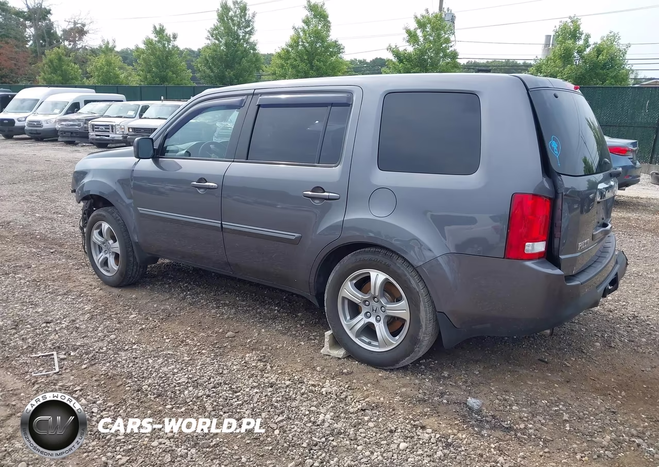 2014 Honda Pilot Ex VIN:5FNYF4H45EB050594 - 3