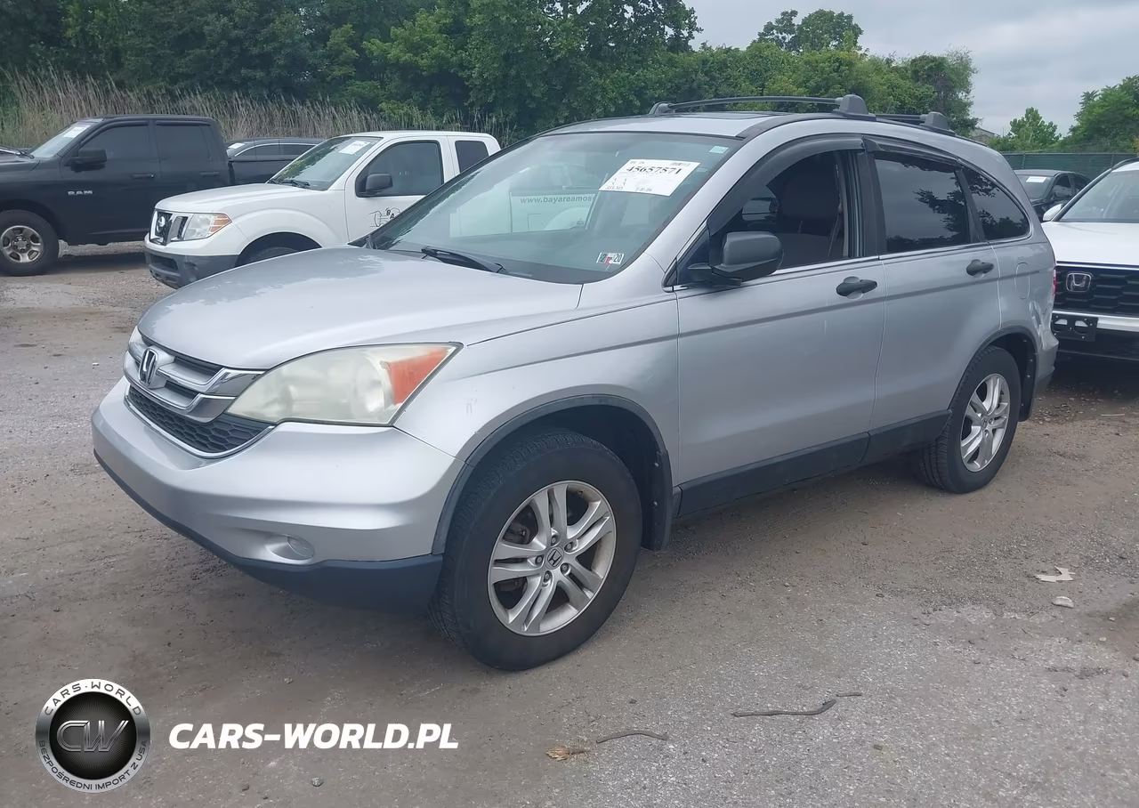 2010 Honda Cr-V Ex VIN:5J6RE4H53AL081747 - 2