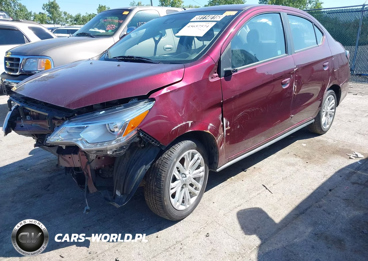 2024 Mitsubishi Mirage G4 Se VIN:ML32FVFJ3RHF09444 - 2