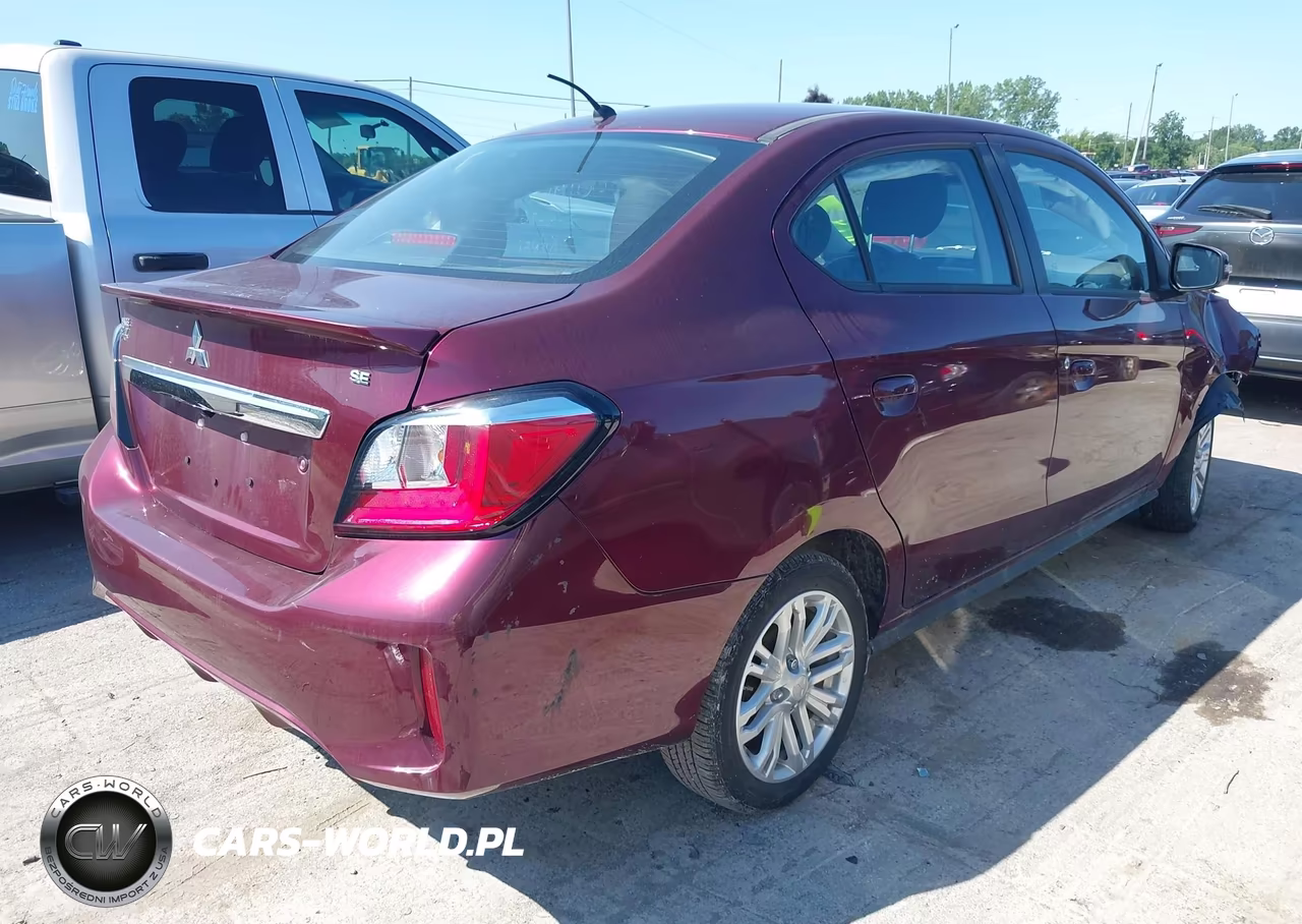 2024 Mitsubishi Mirage G4 Se VIN:ML32FVFJ3RHF09444 - 4
