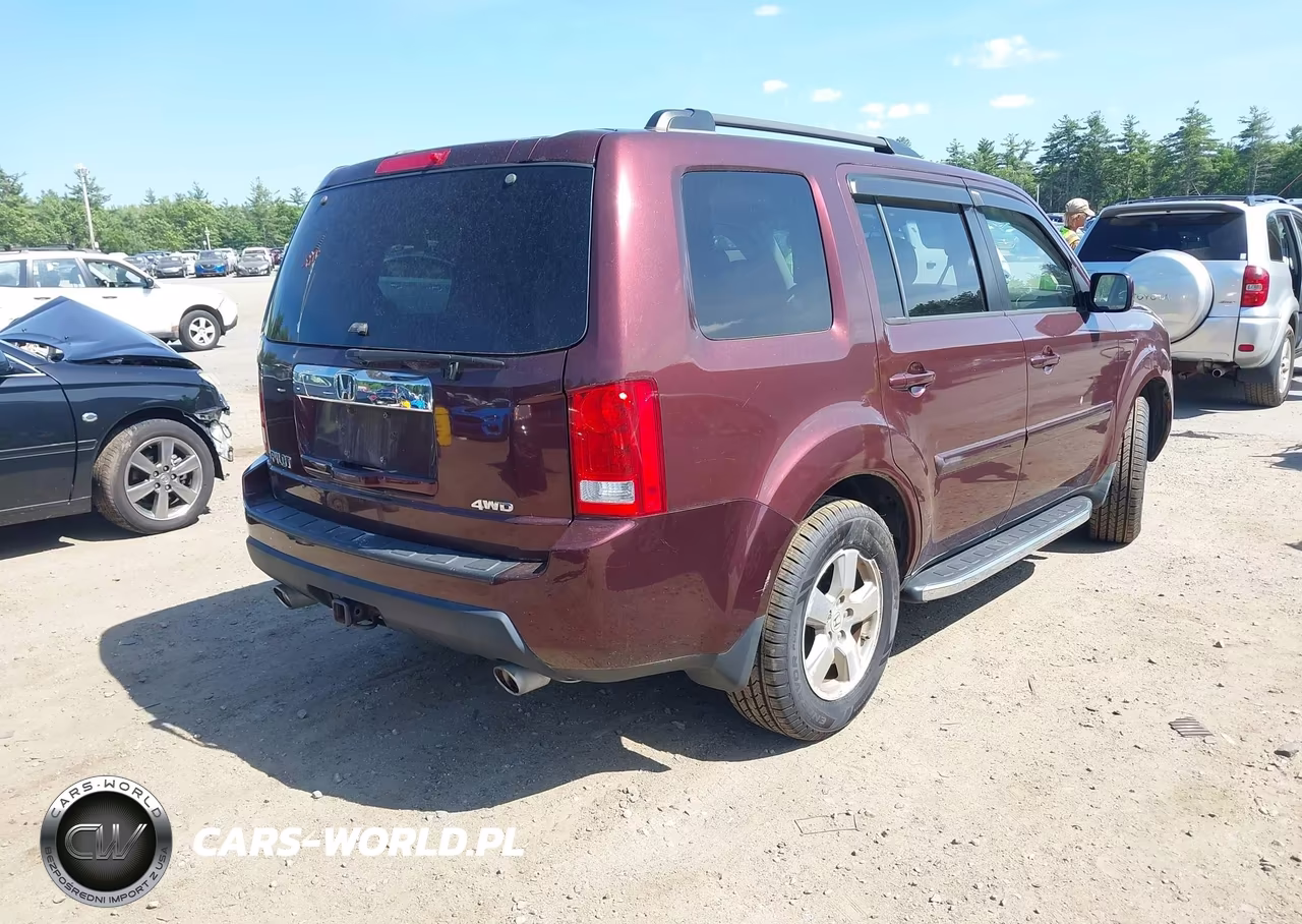 2010 Honda Pilot Ex VIN:5FNYF4H48AB035906 - 4