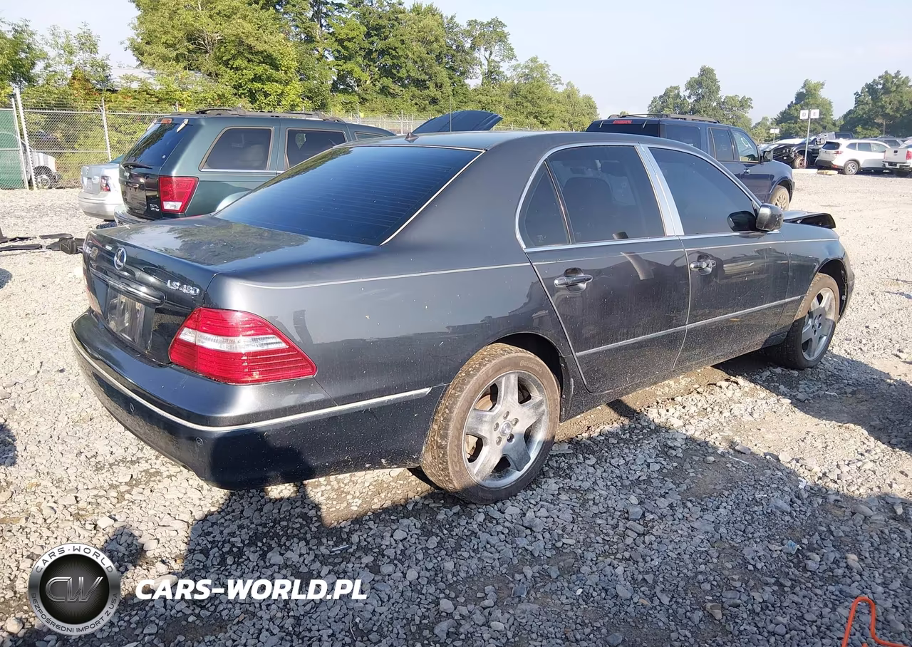2005 Lexus Ls 430 VIN:JTHBN36F455026410 - 4