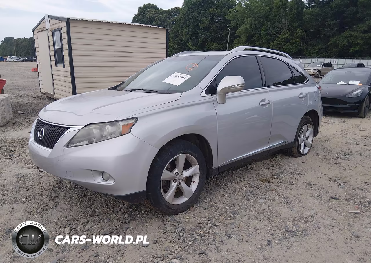 2011 Lexus Rx 350 VIN:2T2ZK1BA6BC057921 - 2
