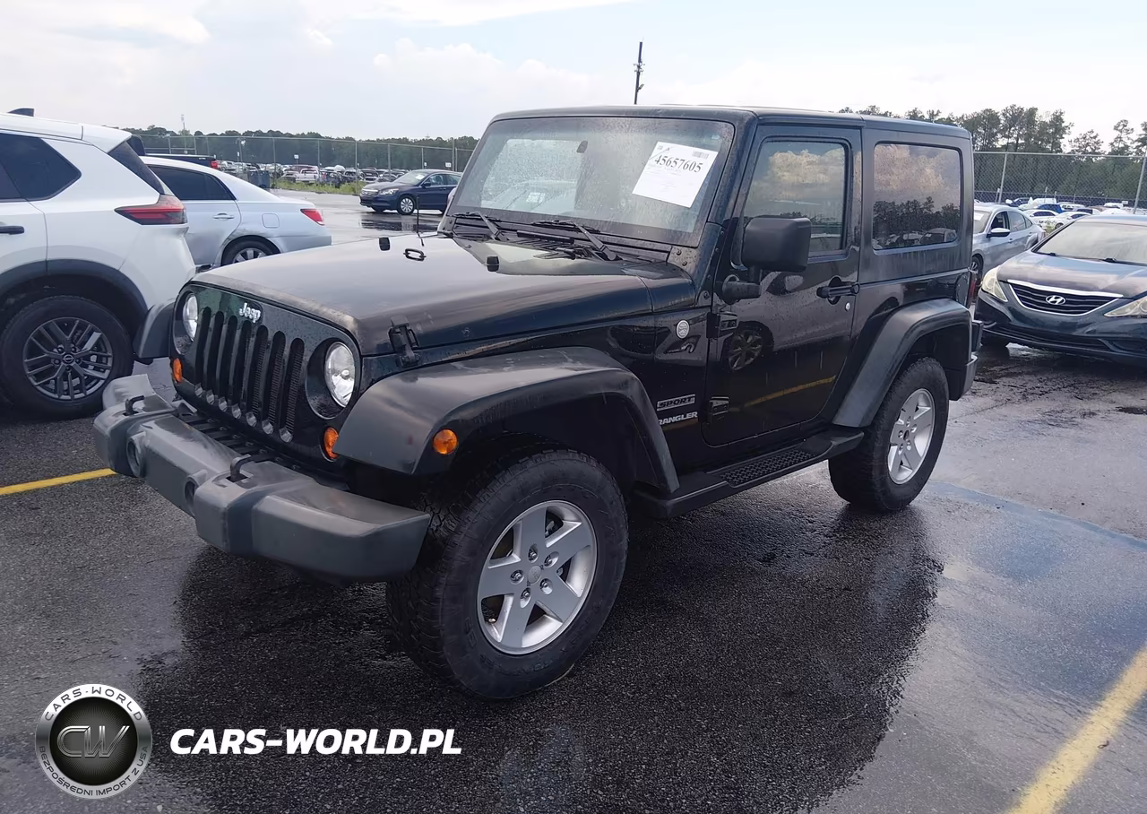 2010 Jeep Wrangler Sport VIN:1J4GA2D14AL218432 - 2