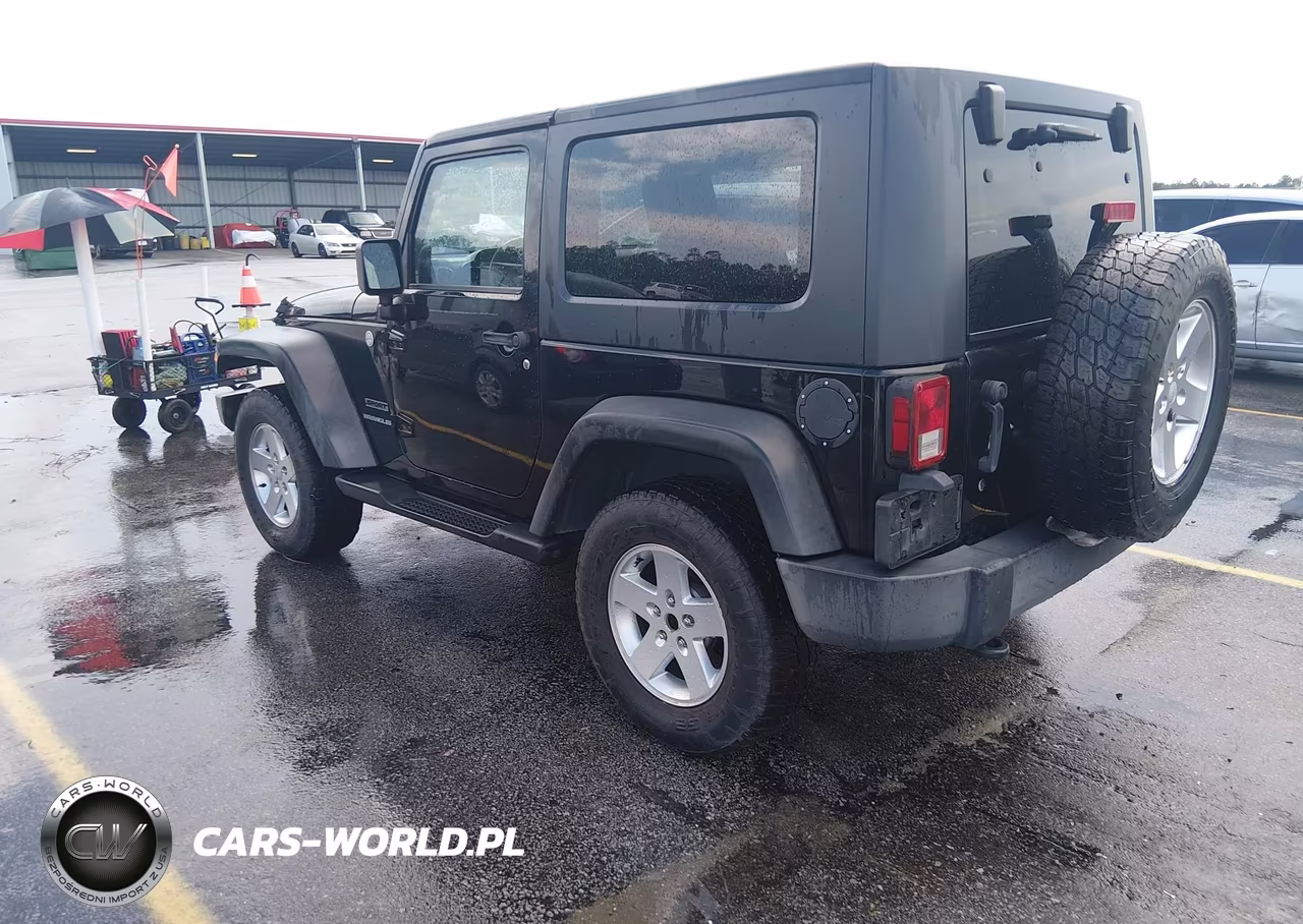 2010 Jeep Wrangler Sport VIN:1J4GA2D14AL218432 - 3