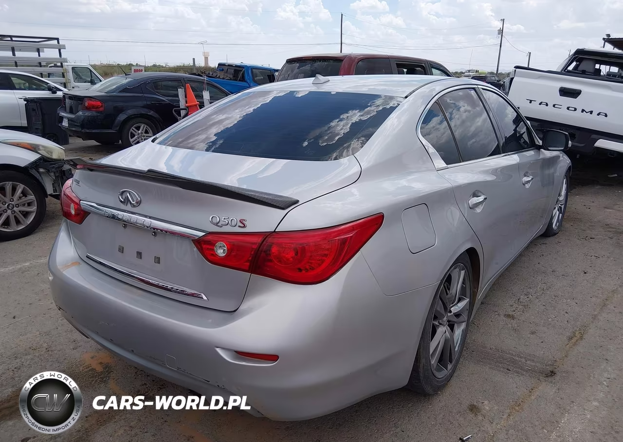 2014 Infiniti Q50 Premium-Sport VIN:JN1BV7AP5EM687400 - 4