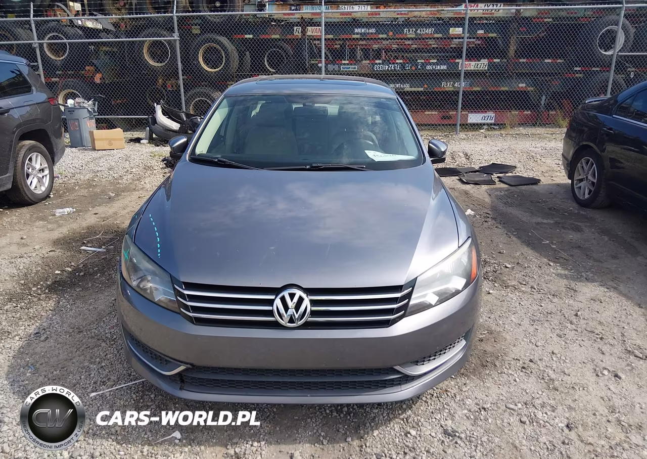 2012 Volkswagen Passat 2.5L Se VIN:1VWBH7A39CC013638 - 12