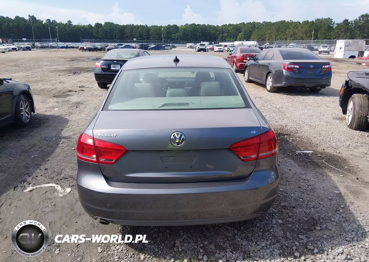 2012 Volkswagen Passat 2.5L Se VIN:1VWBH7A39CC013638 - 16