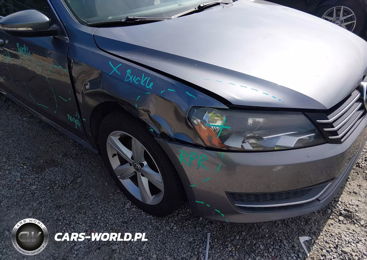 2012 Volkswagen Passat 2.5L Se VIN:1VWBH7A39CC013638 - 6