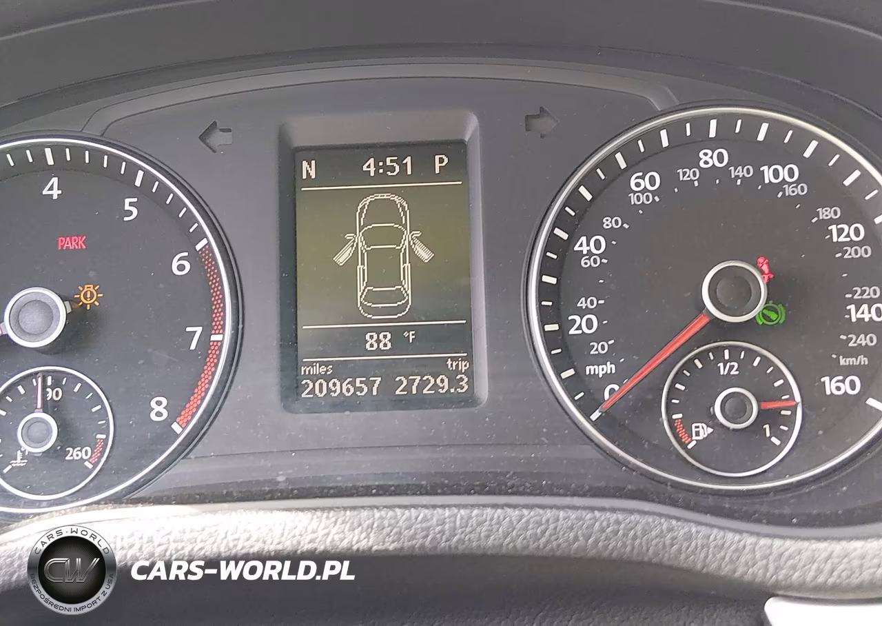 2012 Volkswagen Passat 2.5L Se VIN:1VWBH7A39CC013638 - 7