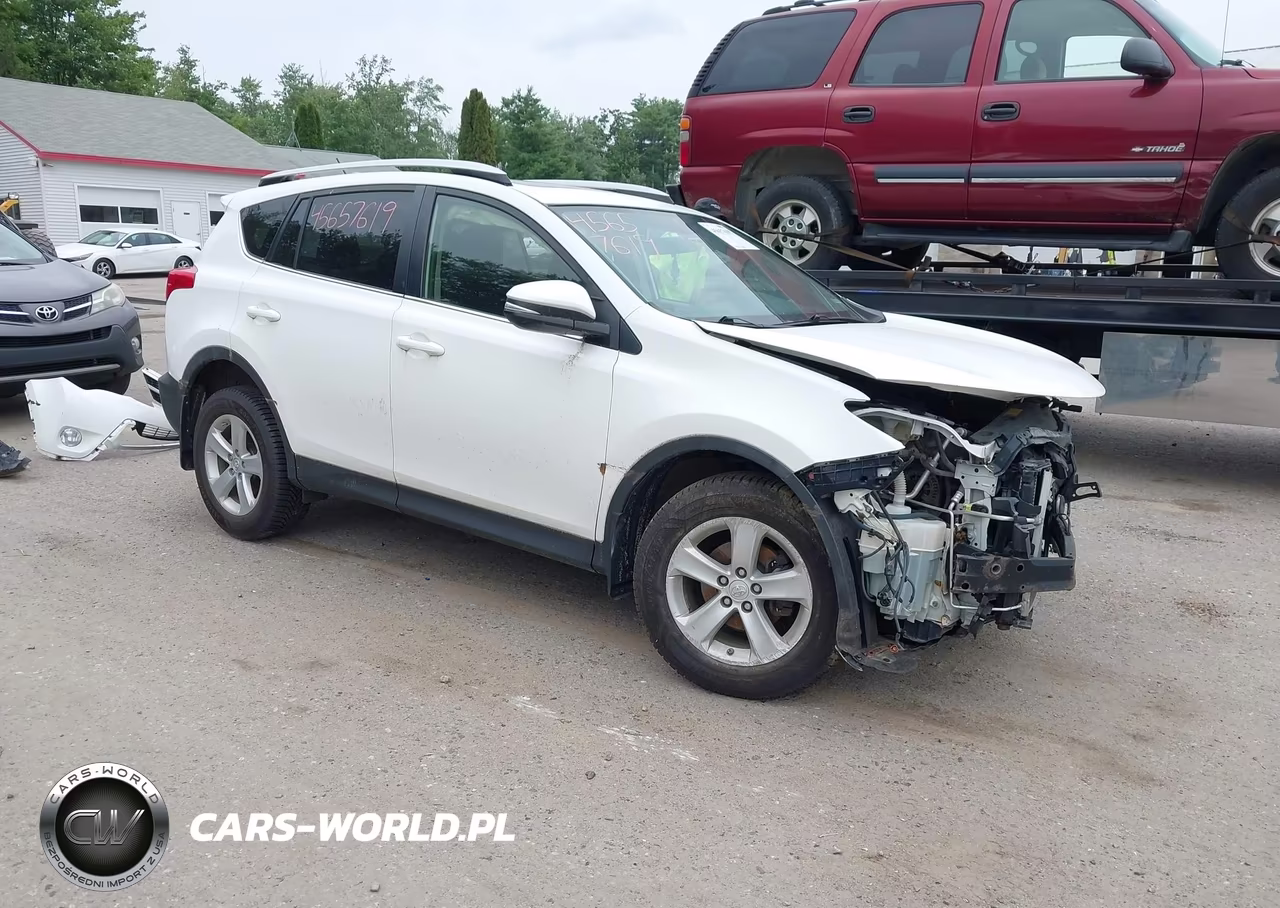 2013 Toyota Rav4 Xle VIN:JTMRFREV7DD044347 - 1