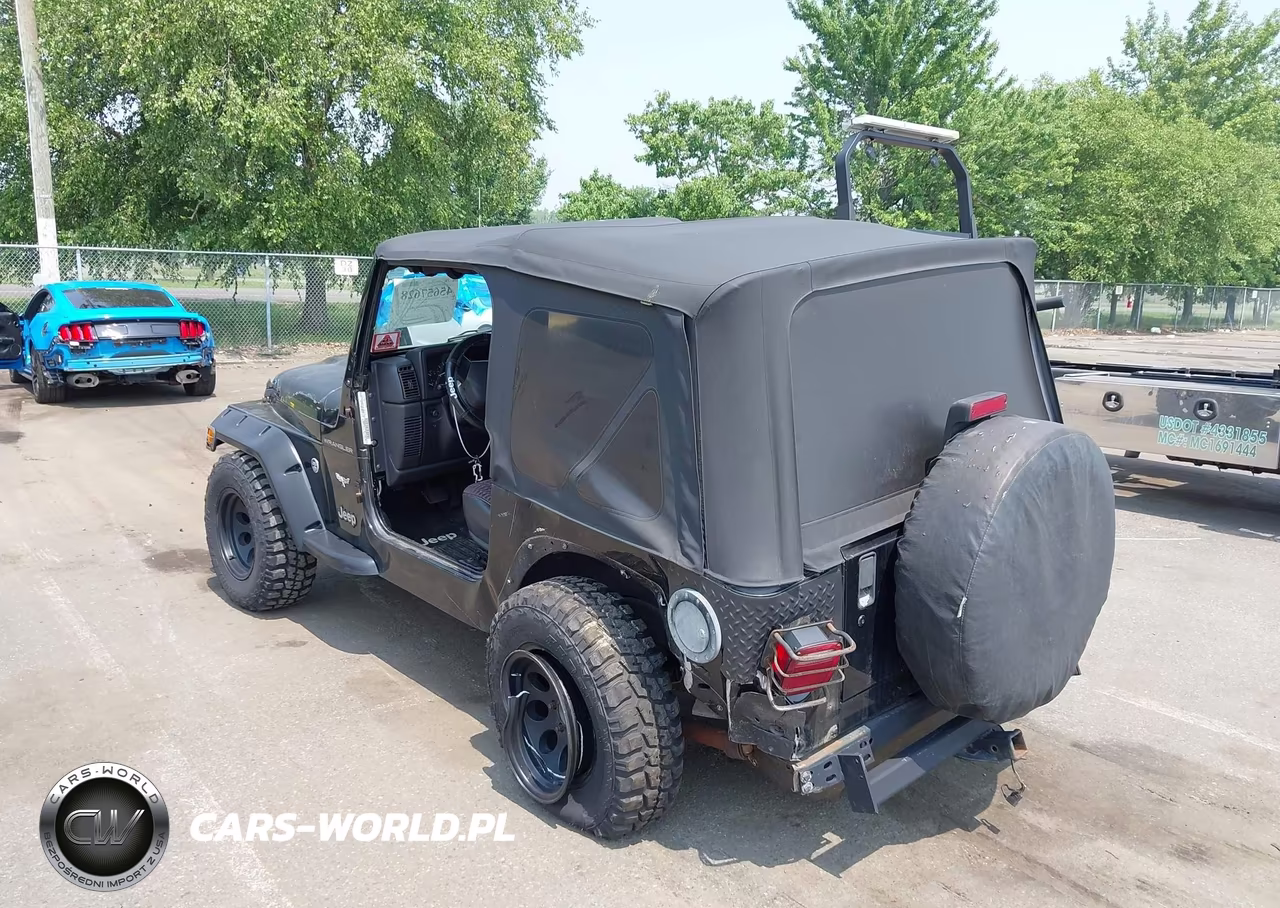 2000 Jeep Wrangler Se VIN:1J4FA29P8YP710246 - 3