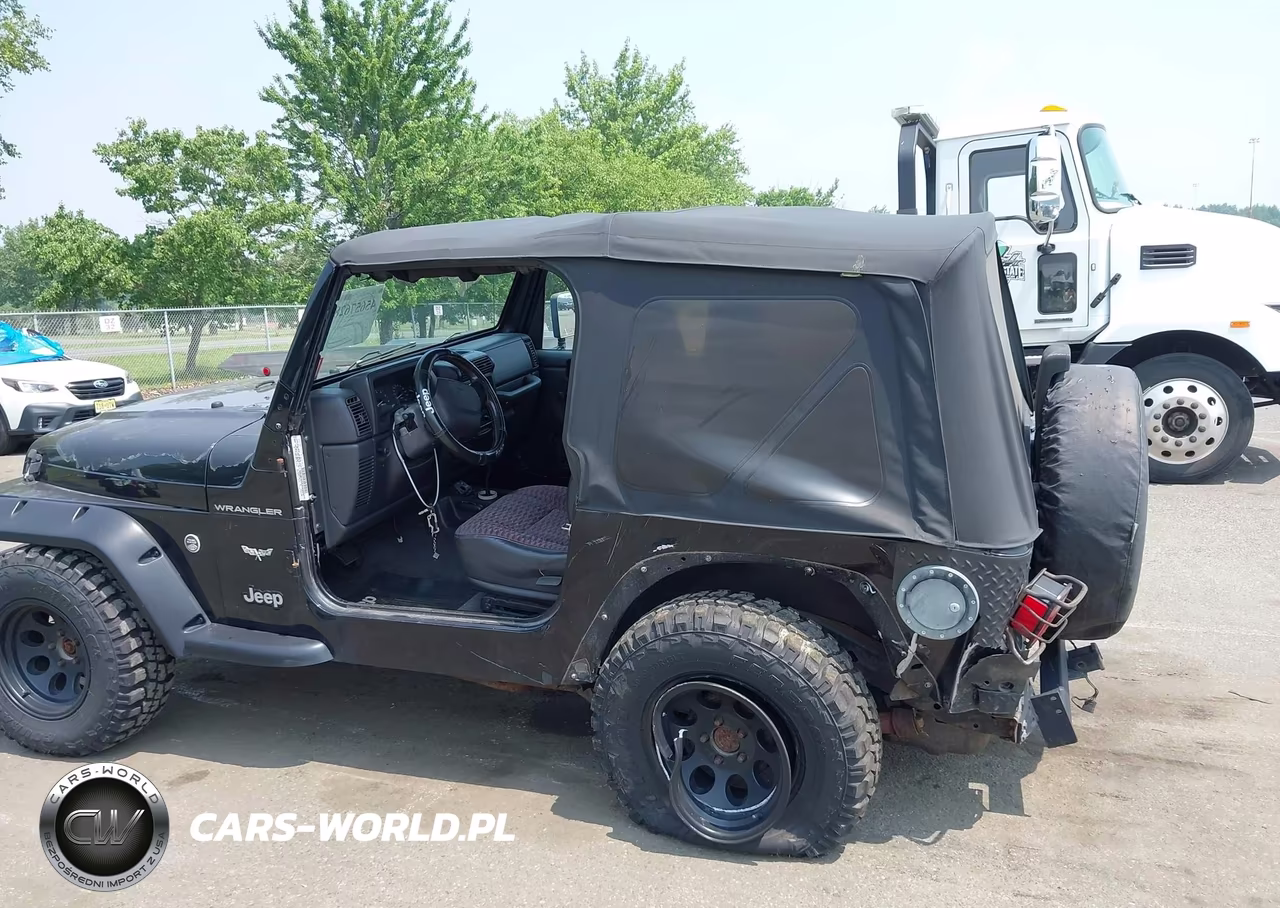 2000 Jeep Wrangler Se VIN:1J4FA29P8YP710246 - 6