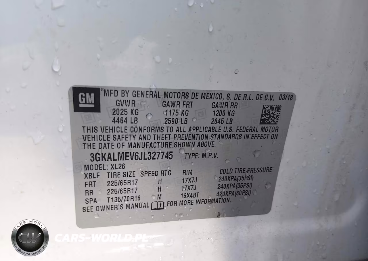 2018 GMC Terrain Sle VIN:3GKALMEV6JL327745 - 9