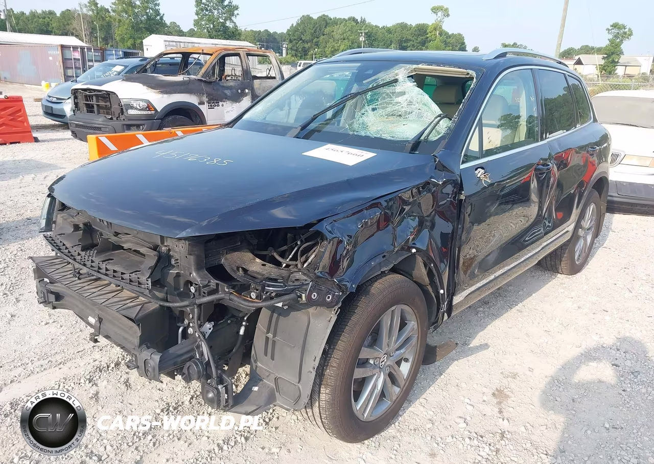 2016 Volkswagen Touareg Vr6 Lux VIN:WVGEF9BP9GD004985 - 2
