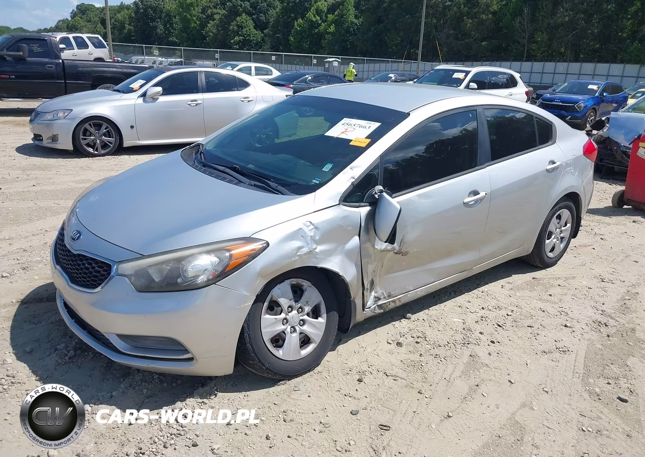 2014 Kia Forte Lx VIN:KNAFK4A61E5189523 - 2