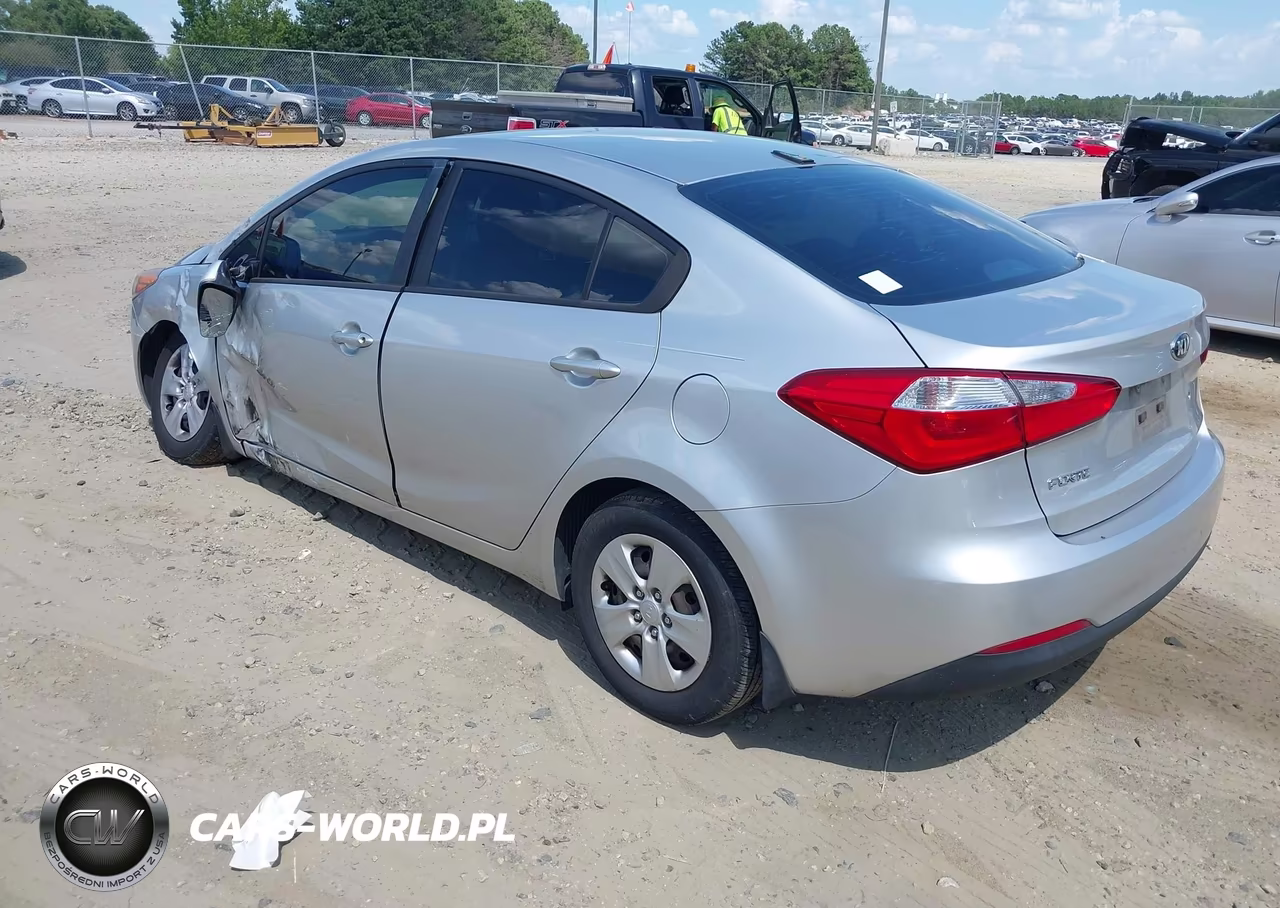 2014 Kia Forte Lx VIN:KNAFK4A61E5189523 - 3