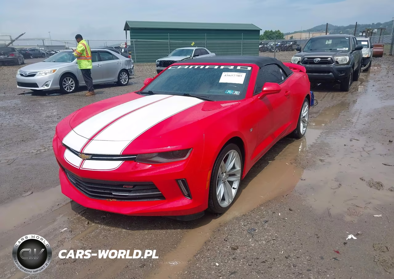 2017 Chevrolet Camaro 2Lt VIN:1G1FC3DS0H0212738 - 2