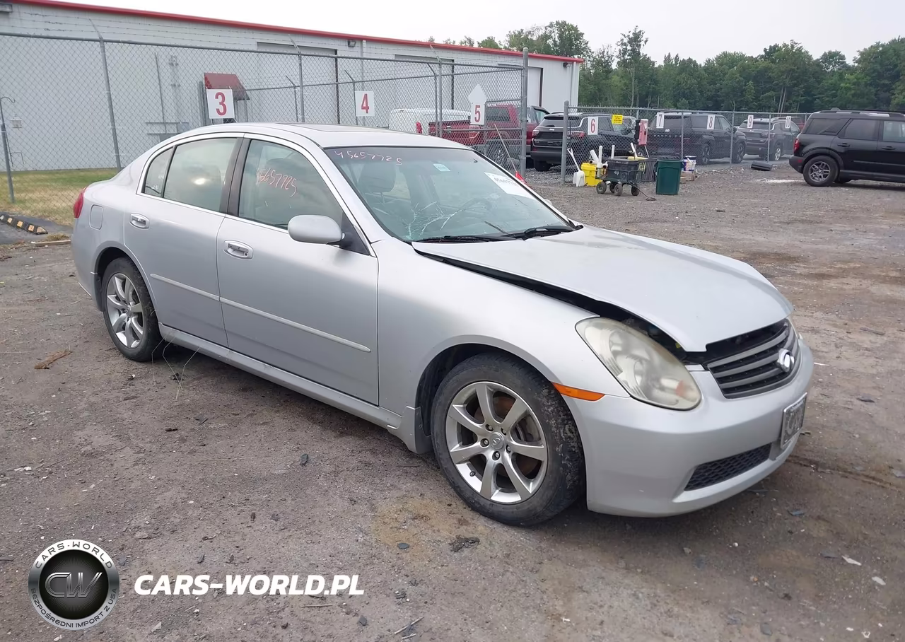 2006 Infiniti G35X VIN:JNKCV51F36M601191 - 1