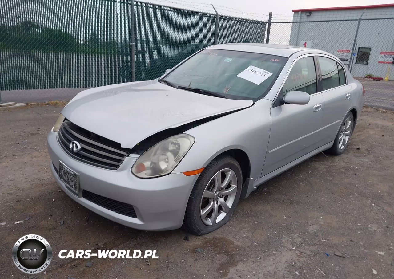 2006 Infiniti G35X VIN:JNKCV51F36M601191 - 2