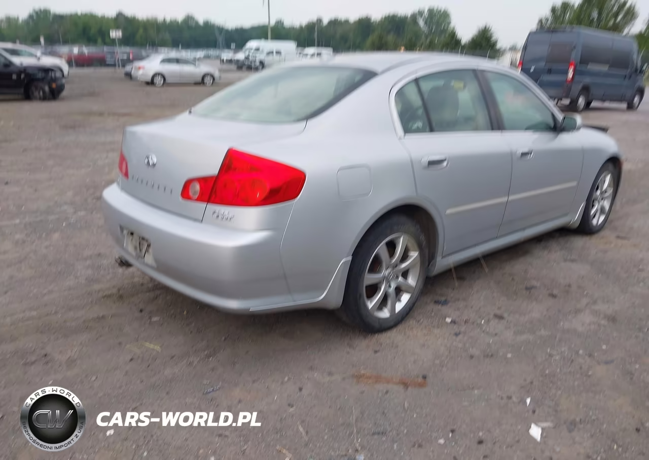 2006 Infiniti G35X VIN:JNKCV51F36M601191 - 4