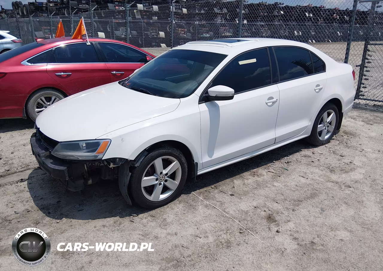 2012 Volkswagen Jetta 2.0L Tdi VIN:3VWLL7AJ2CM033021 - 2