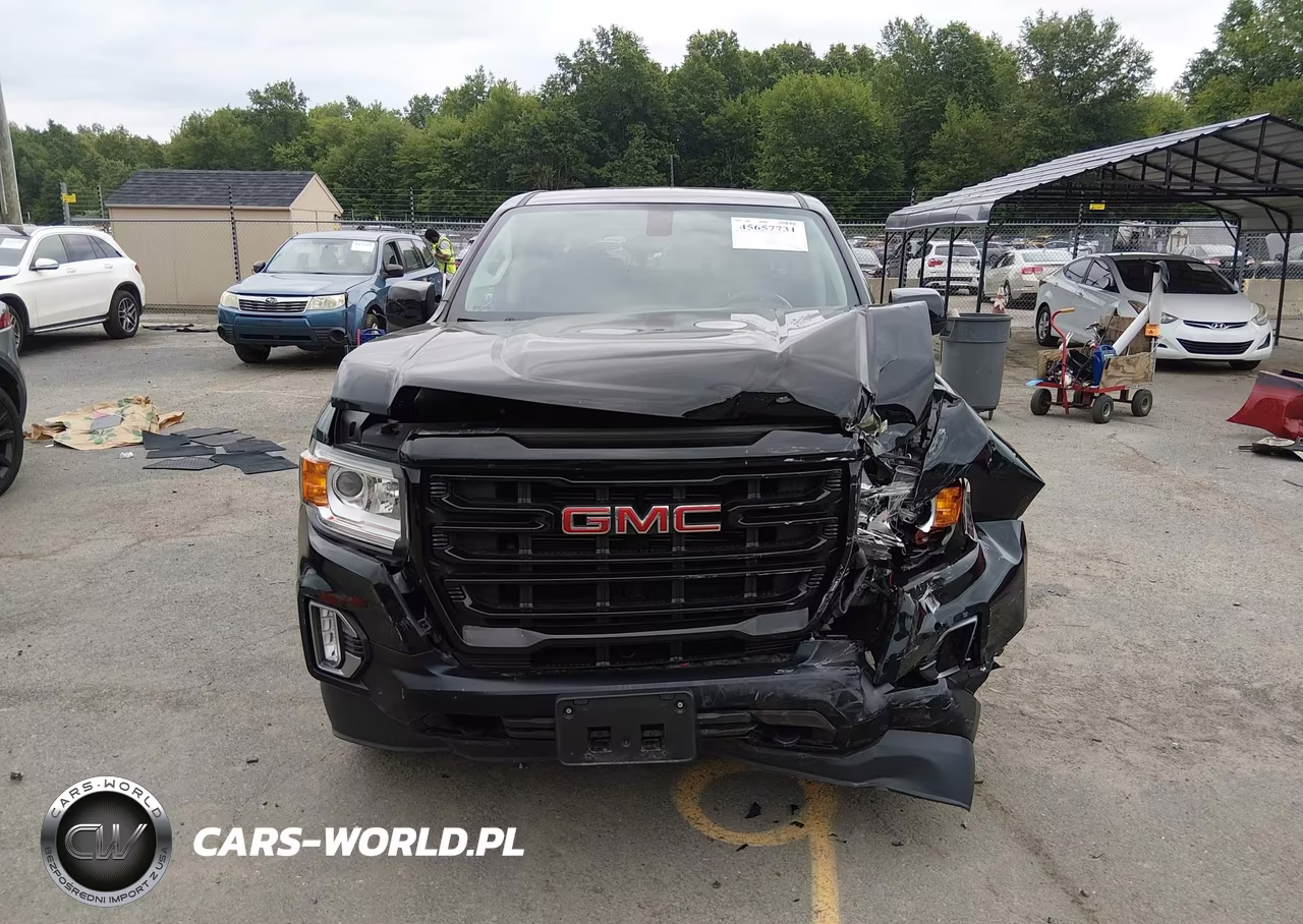 2022 GMC Canyon 4Wd Short Box Elevation VIN:1GTG6CEN1N1333036 - 12
