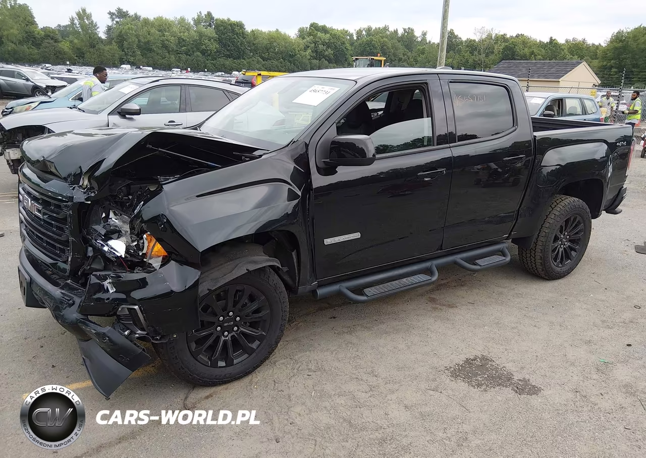 2022 GMC Canyon 4Wd Short Box Elevation VIN:1GTG6CEN1N1333036 - 2
