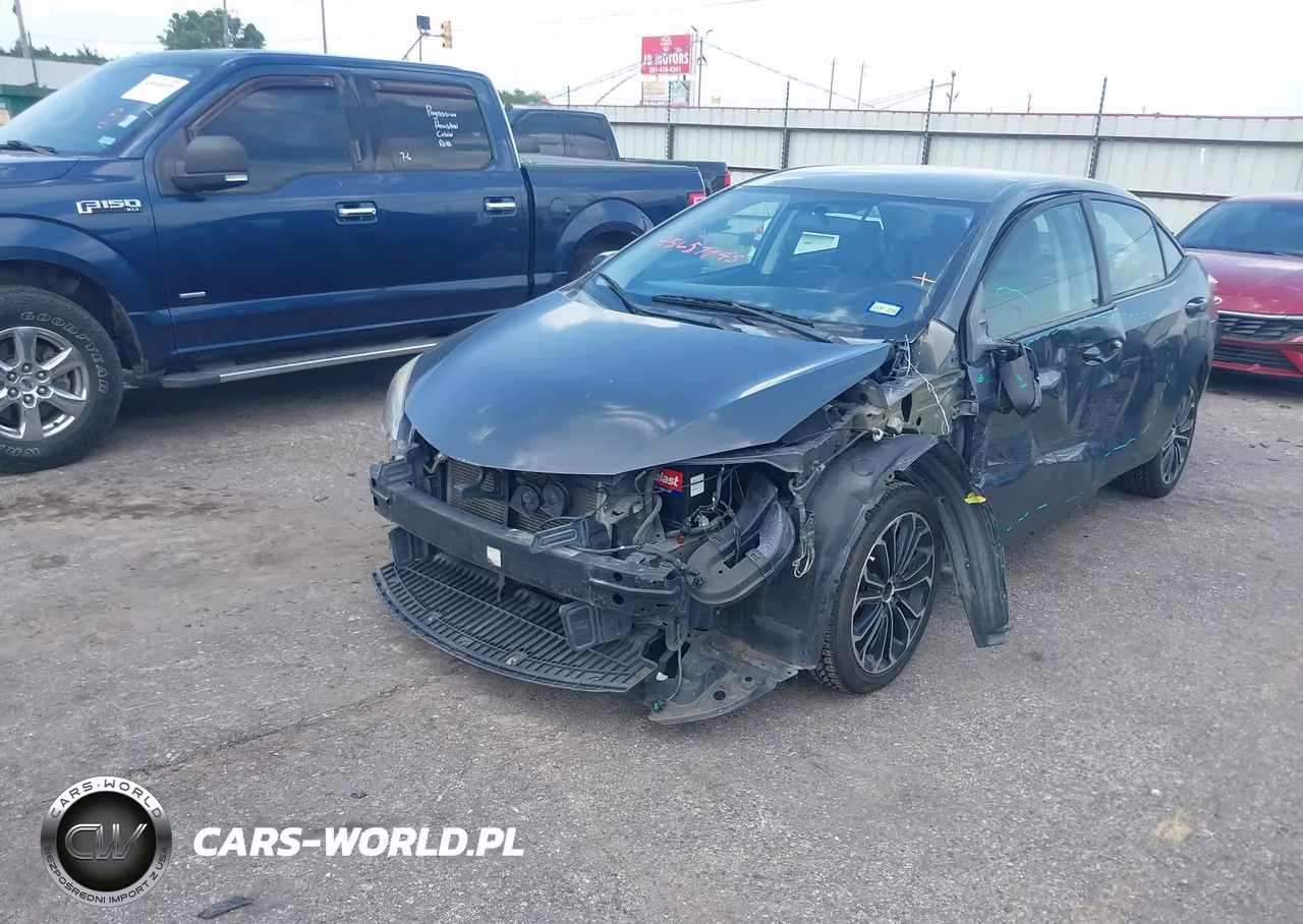 2014 Toyota Corolla S Plus VIN:5YFBURHE1EP175677 - 2
