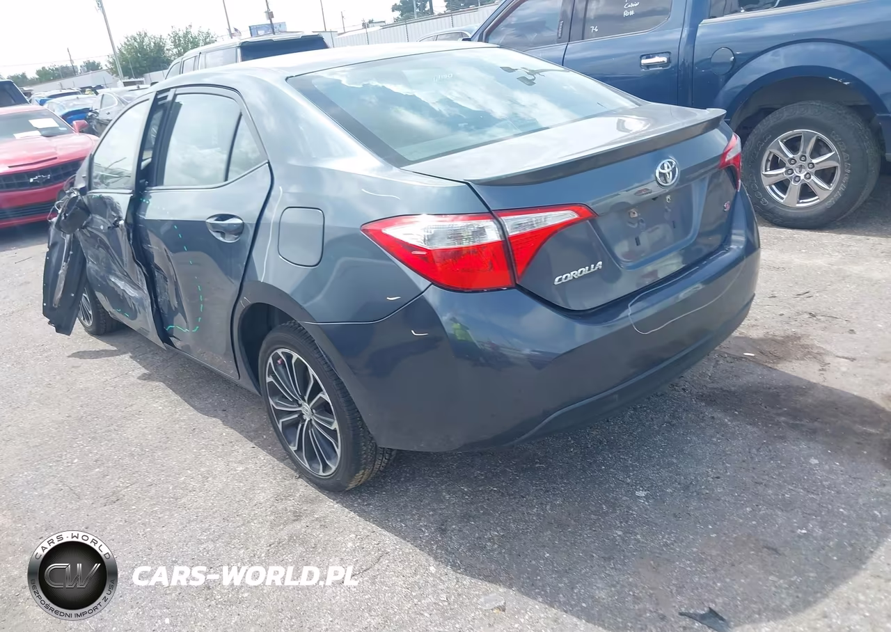 2014 Toyota Corolla S Plus VIN:5YFBURHE1EP175677 - 3